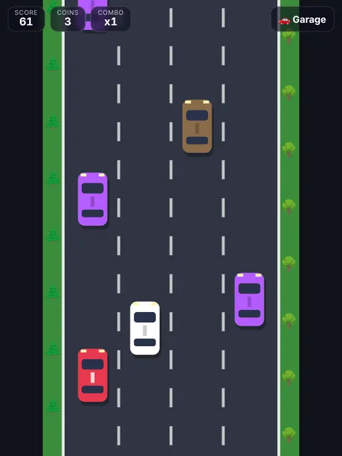 Highway Dodge gameplay